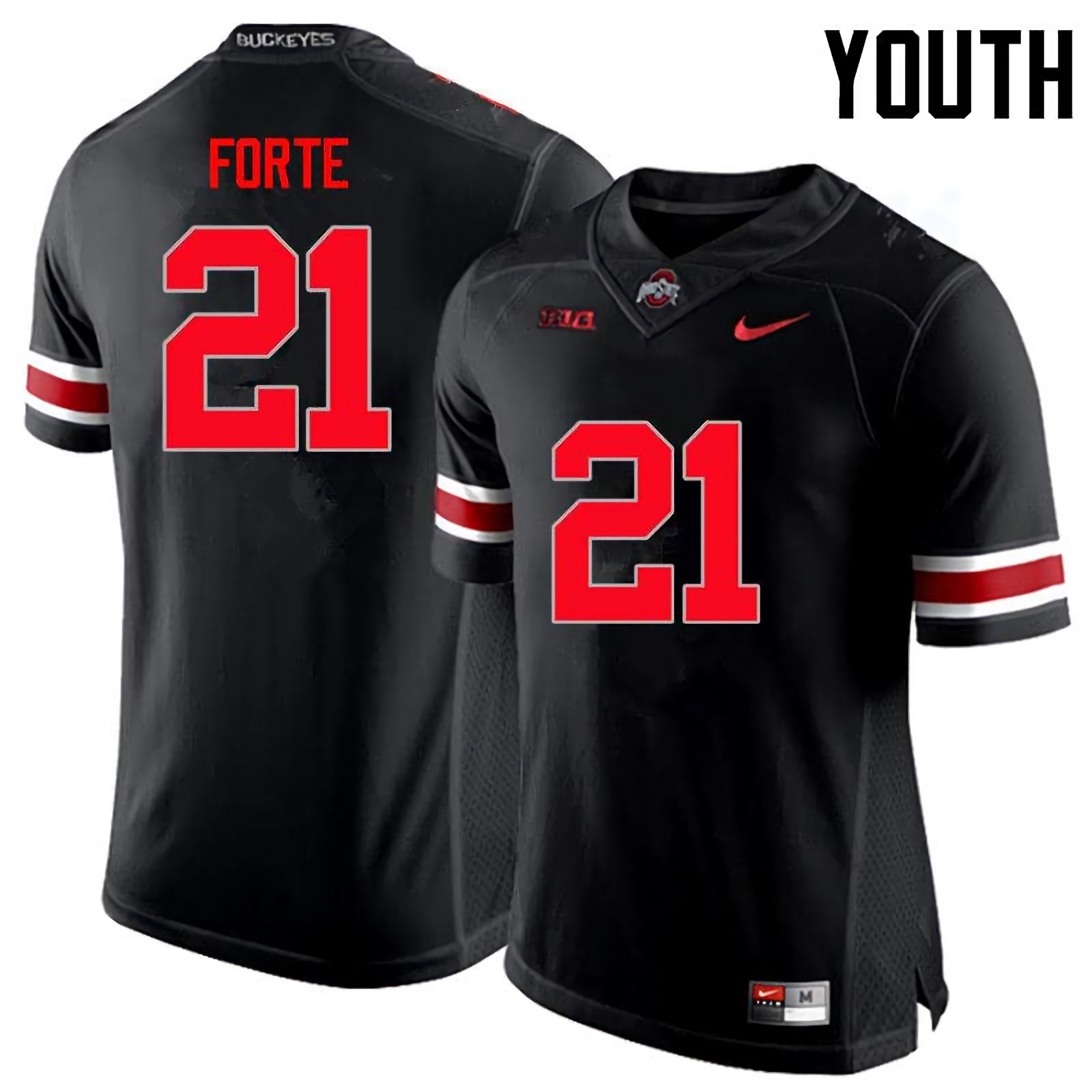 Trevon Forte Ohio State Buckeyes Youth NCAA #21 Nike Black Limited College Stitched Football Jersey OEX4156WE